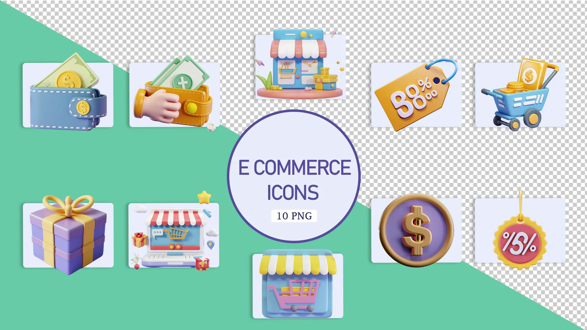 High-Quality 3D for Online Shopping Pack image